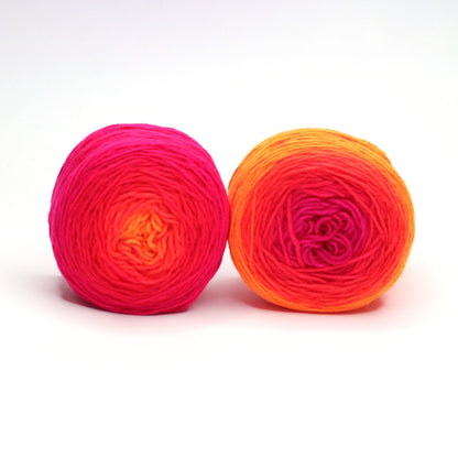Duo de gradient de Bilum Yarns coloris 335 Lili