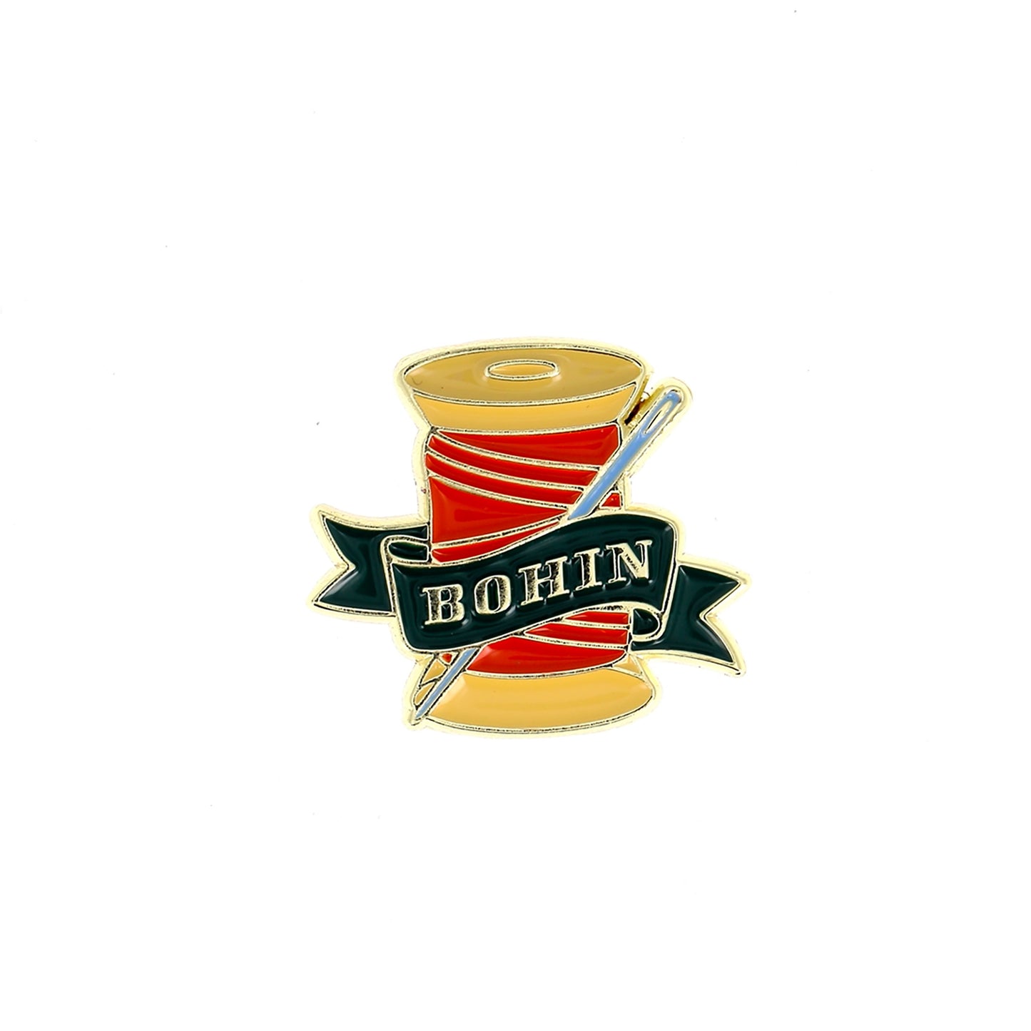 Porte-aiguilles aimanté Bohin modèle Bobine Vintage