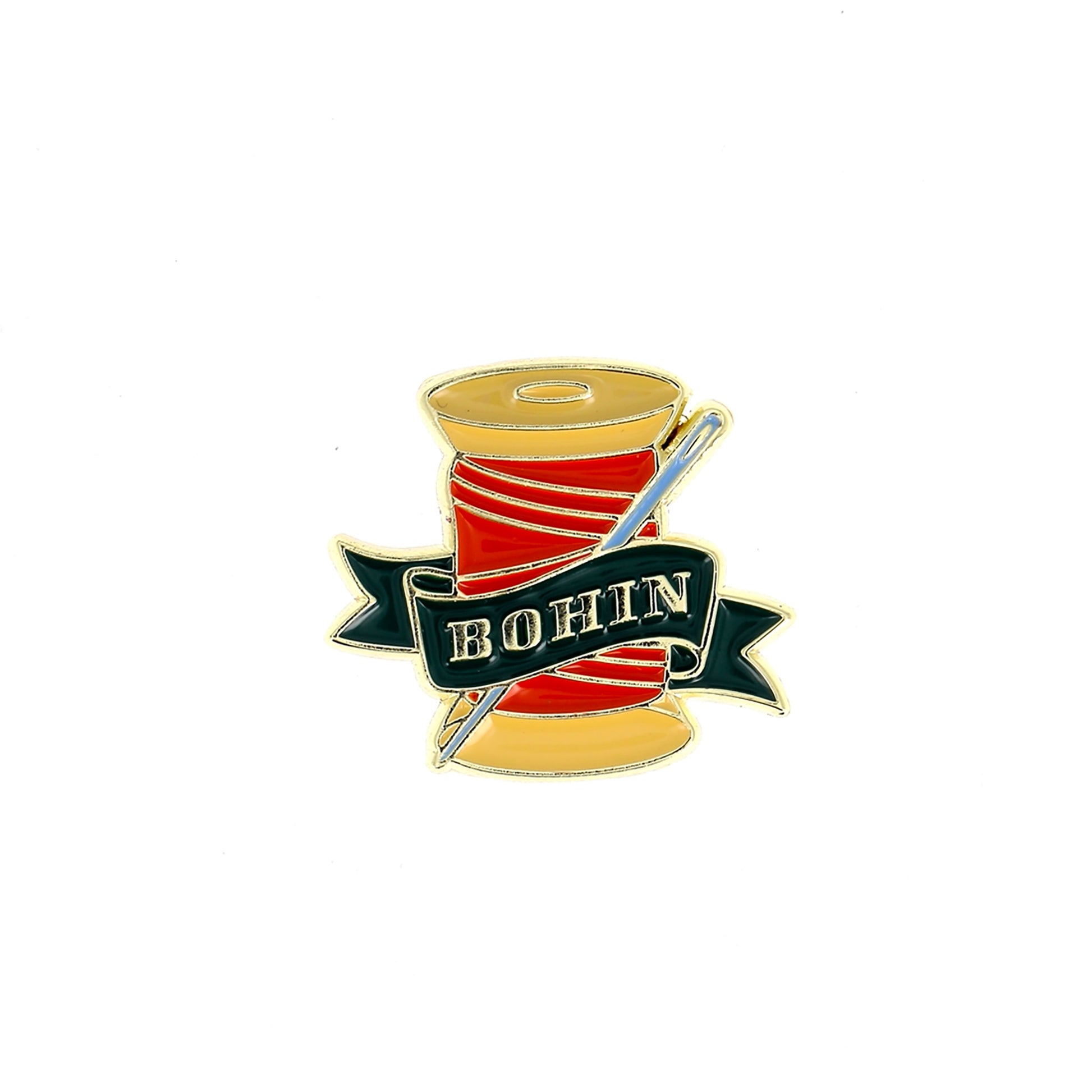 Porte-aiguilles aimanté Bohin modèle Bobine Vintage