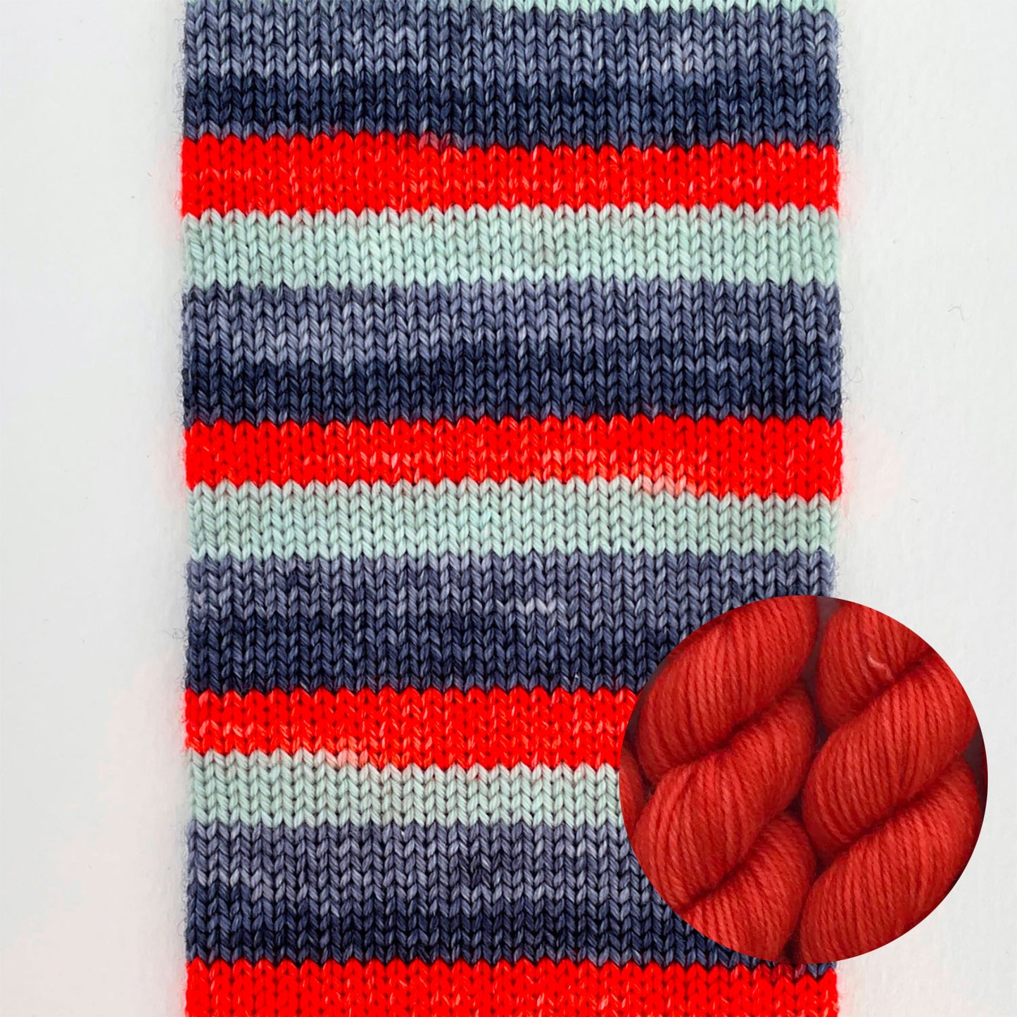 Kit de laine à chaussettes Le Bruit des Aiguilles, coloris Jaws / mini Friends Don't Lie