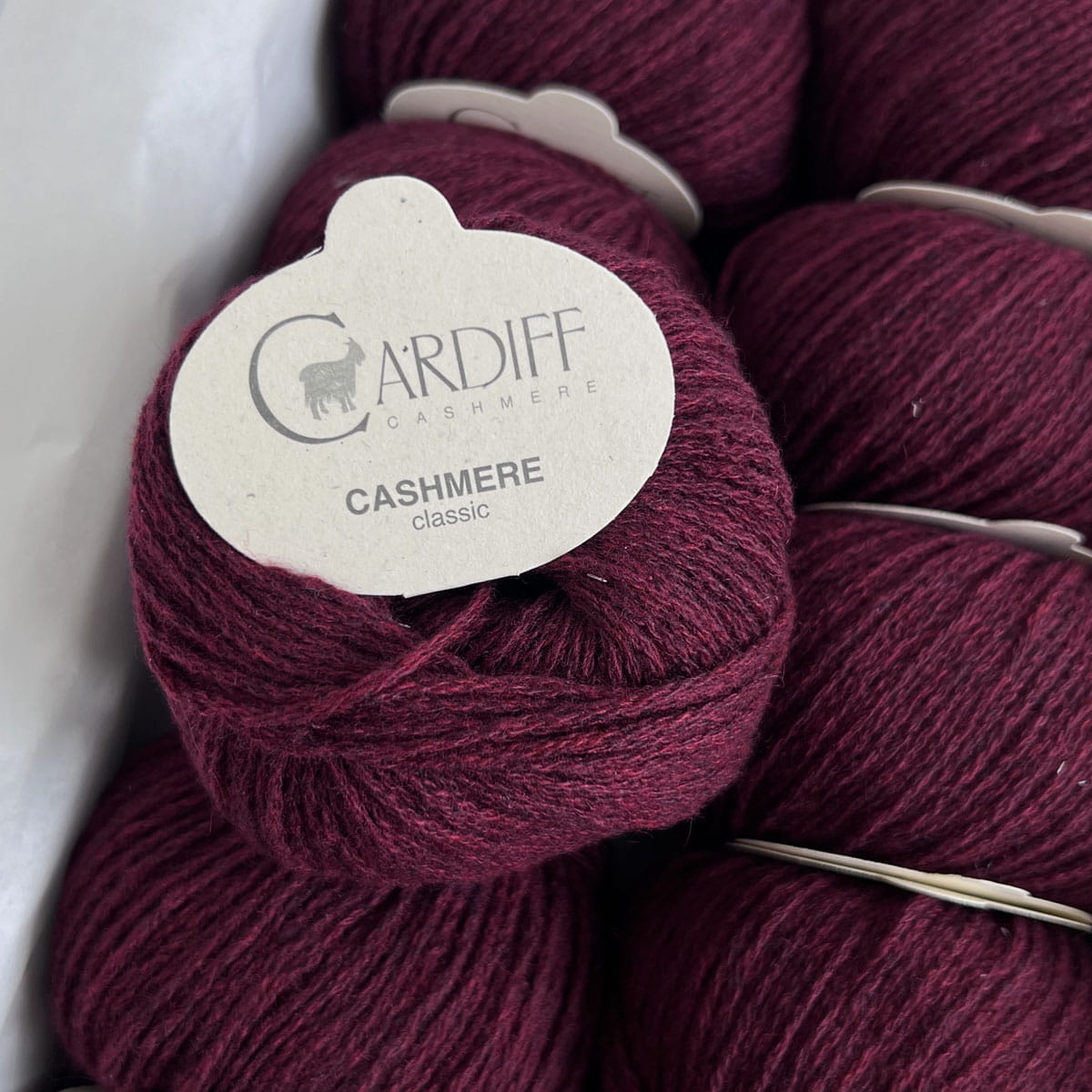 Cardiff Cashmere Classic, coloris 310 Amor