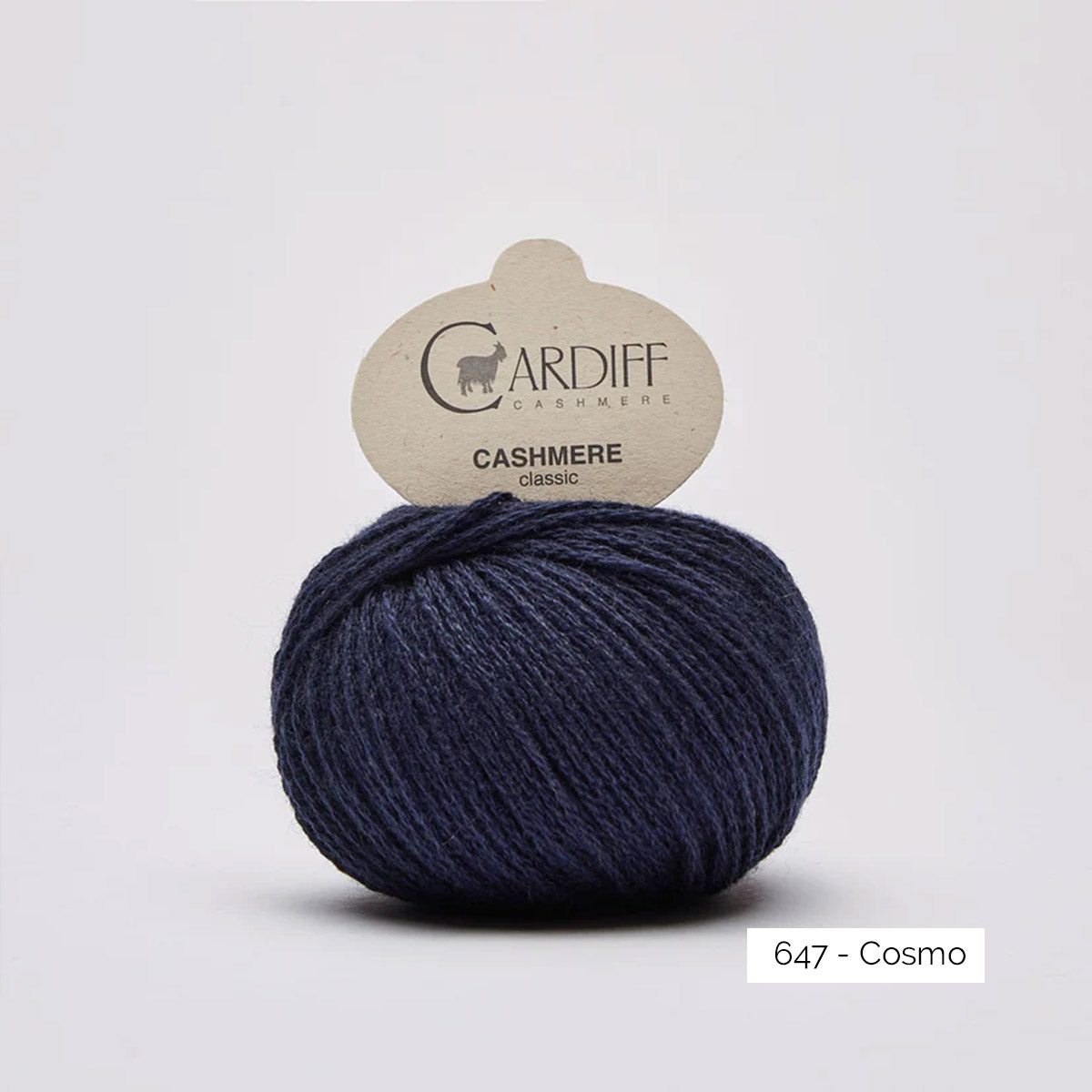 Pelote de cachemire Classic de Cardiff Cashmere coloris 647 Cosmo