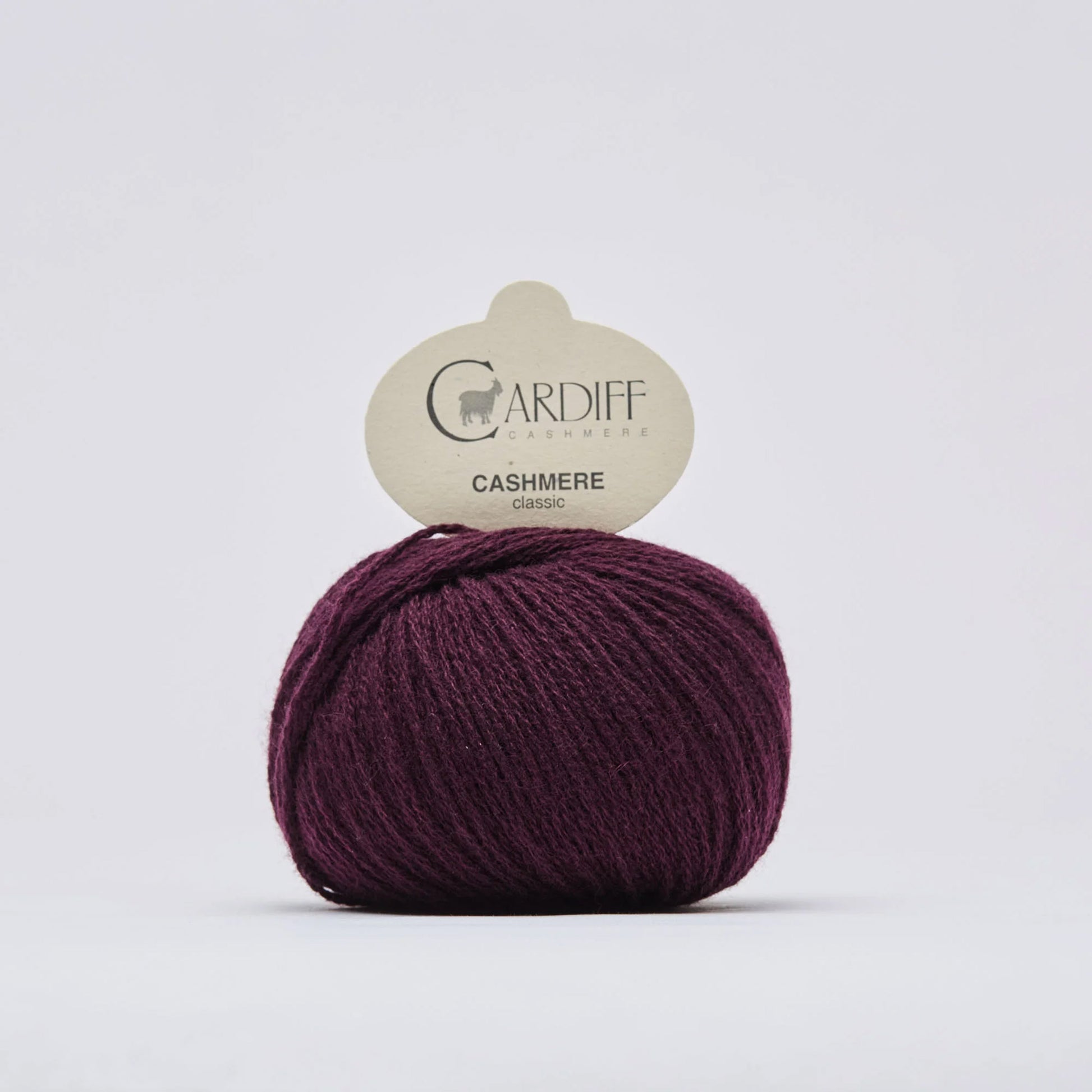 Pelote de Classic de Cardiff Cashmere coloris 741 Shiraz