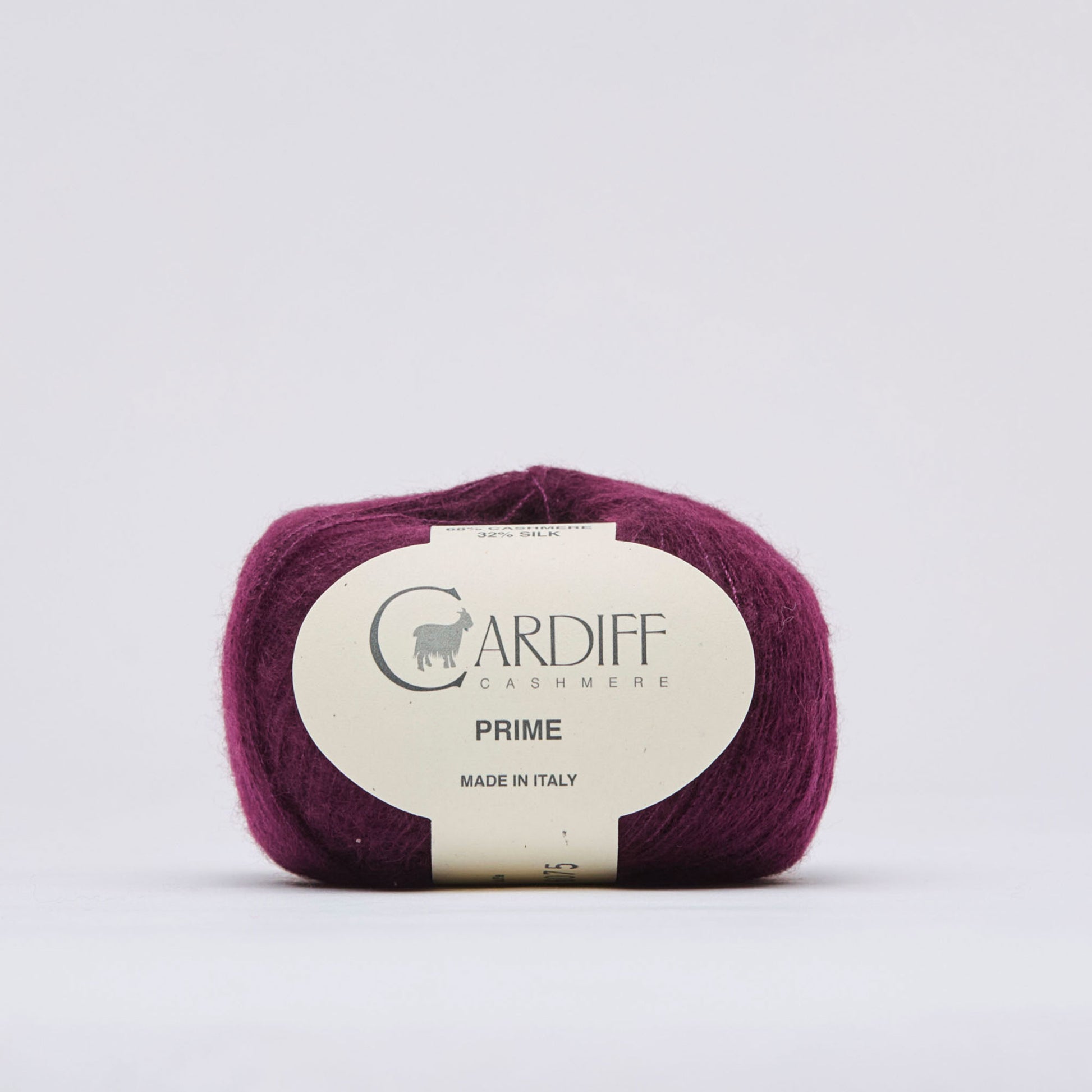 Pelote de Prime de Cardiff Cashmere, coloris 157 Shiraz