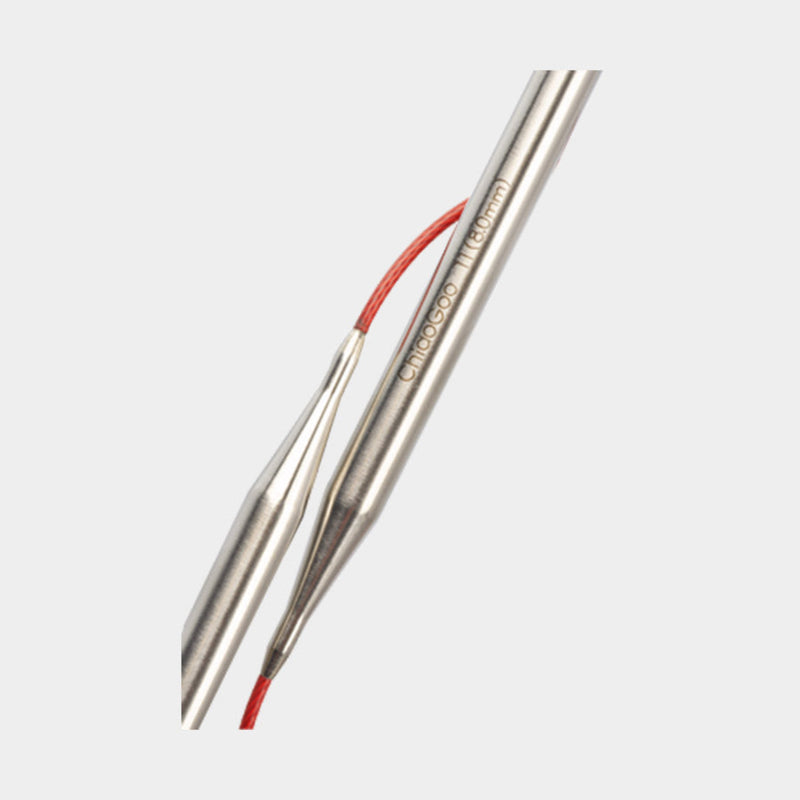 Aiguilles Circulaires Fixes Red Lace - ChiaoGoo