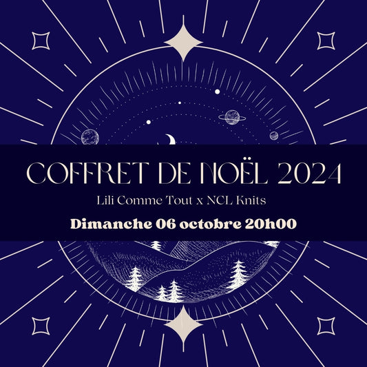 Coffret de Noël 2024 - Lili Comme Tout x NCL Knits - Pré-commande