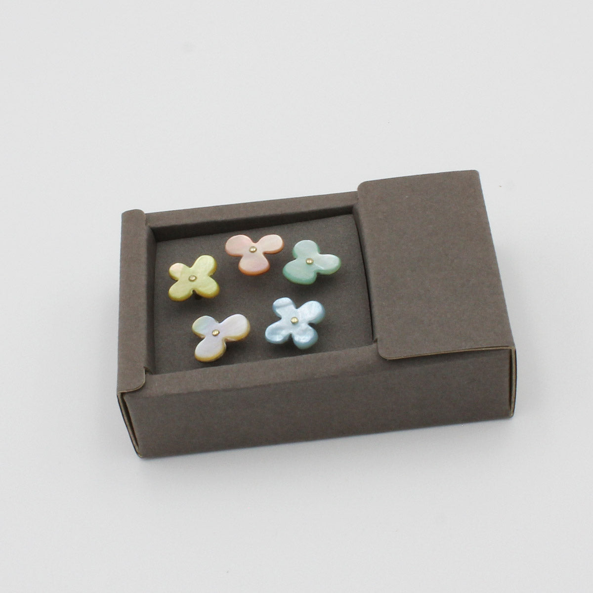 Petites Epingles Fleur en Nacre - Cohana