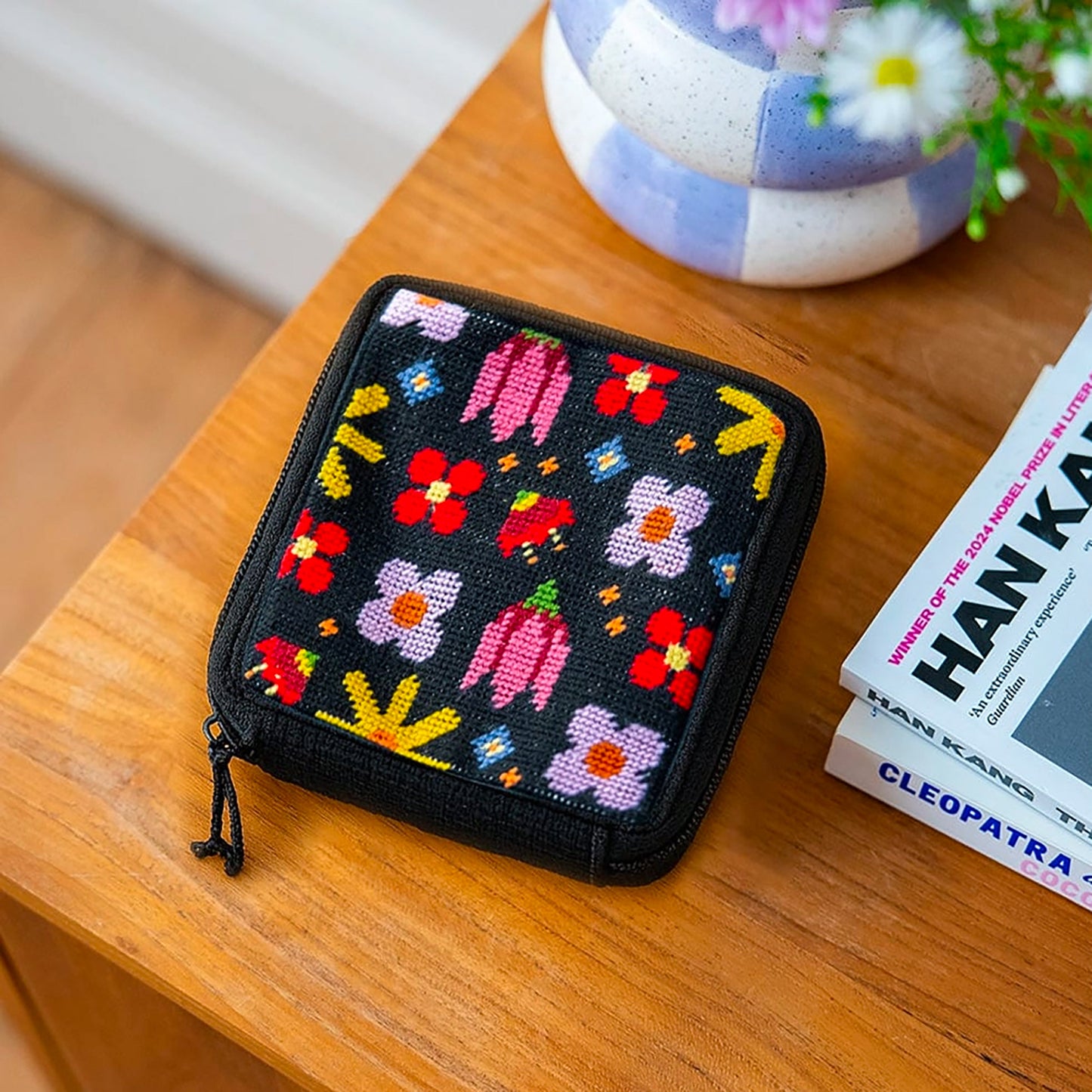 Kit de point de croix de Craft Club, modèle Pop Art Petals