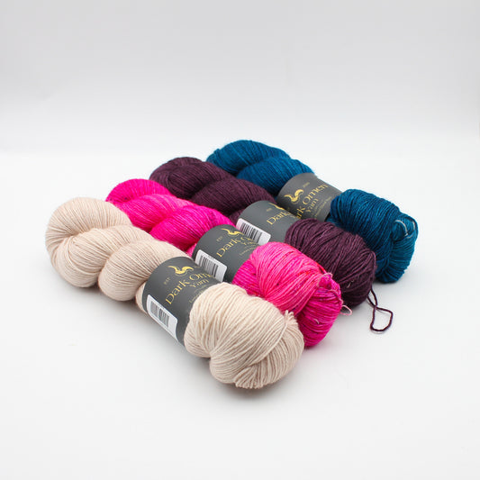 BFL / Corrie Sock - Dark Omen Yarns