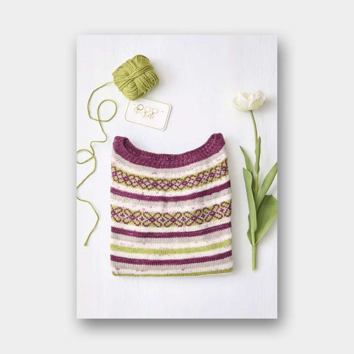 Oser le Jacquard en Rond - Alice Gerfault