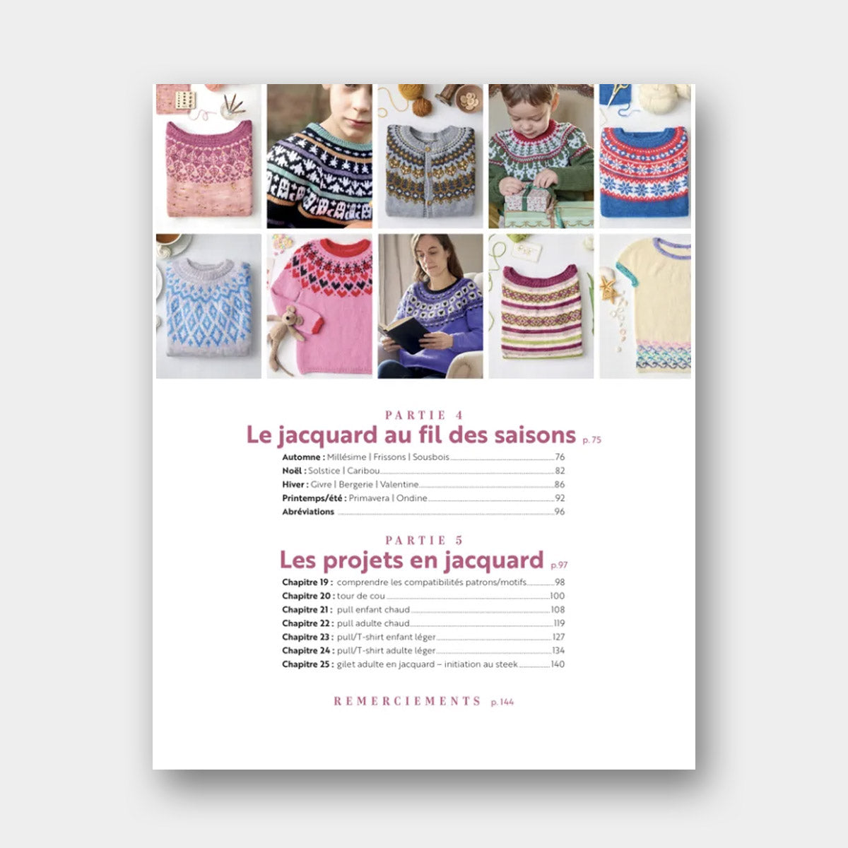 Oser le Jacquard en Rond - Alice Gerfault