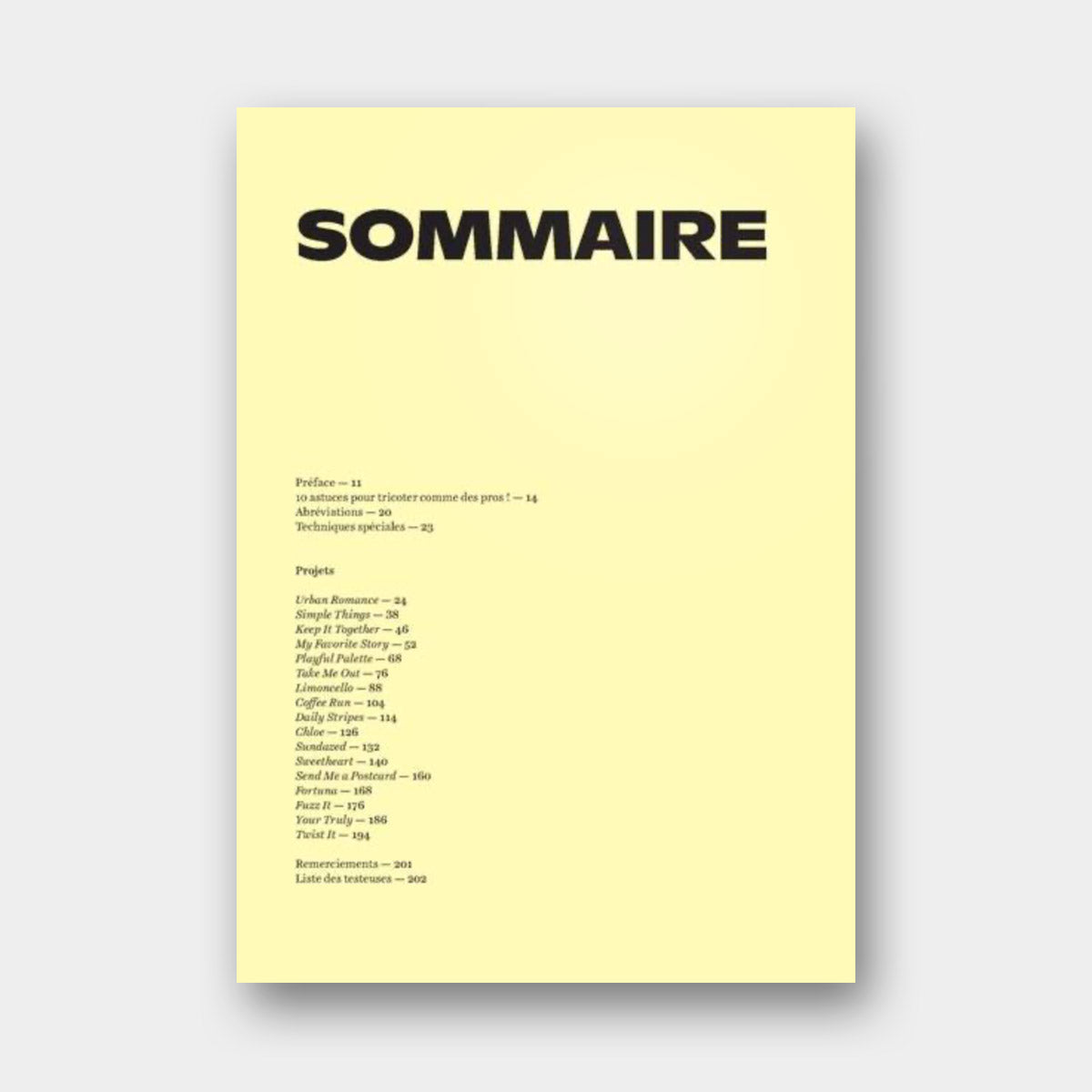 Tricotez vos Projets Préférés - Veronika Lindberg