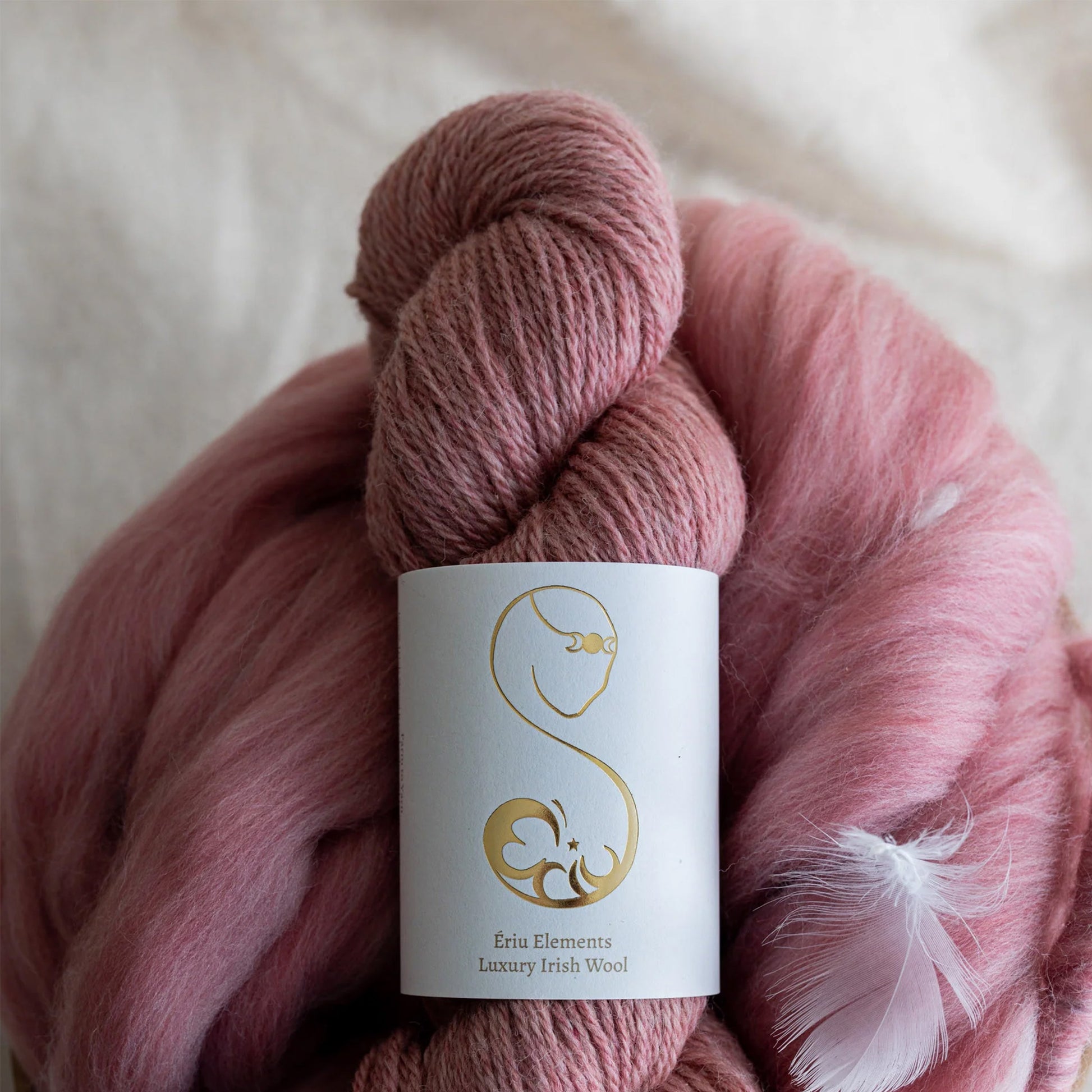 Echeveau de Elements Luxury Irish Wool DK d'Eriu coloris 1059 The Otherworld