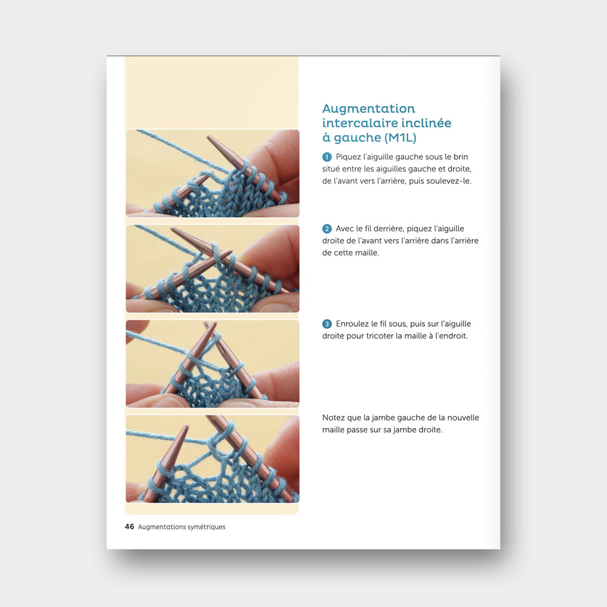 Augmentations et Diminutions au Tricot - Judith Durant