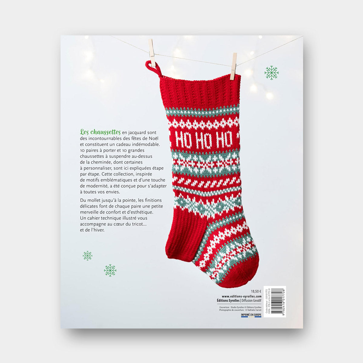 Chaussettes de Noël à Tricoter - Morgane Mazevet