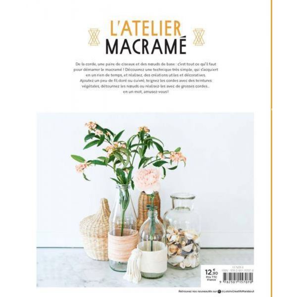 L'atelier macramé + de 30 projets ultra simples - Françoise Vauzeilles