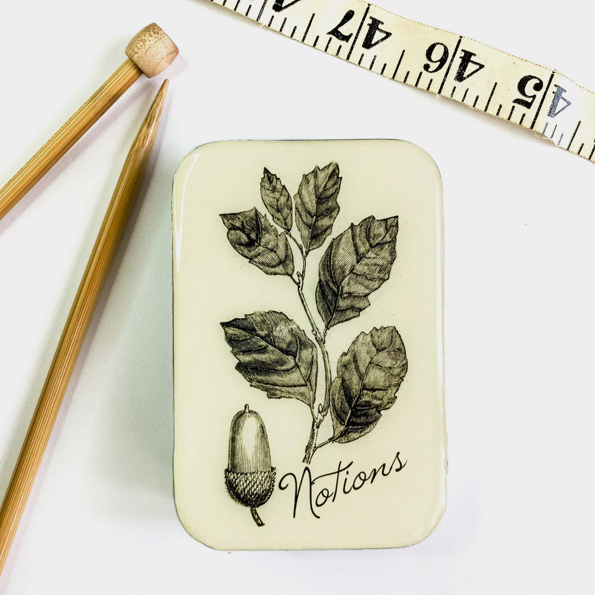 Exemple de boîte de rangement métallique Firefly Notes