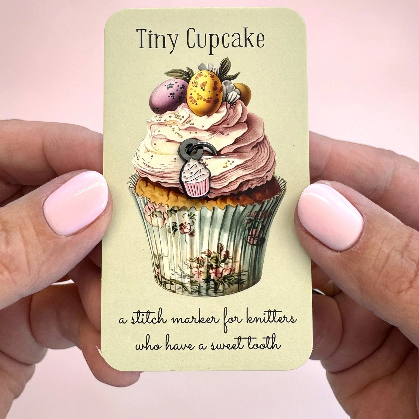 Marqueur de mailles amovible Firefly Notes modèle Cupcake (single)