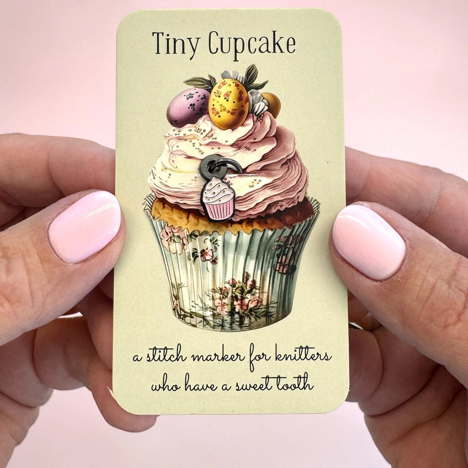 Marqueur de mailles amovible Firefly Notes modèle Cupcake (single)