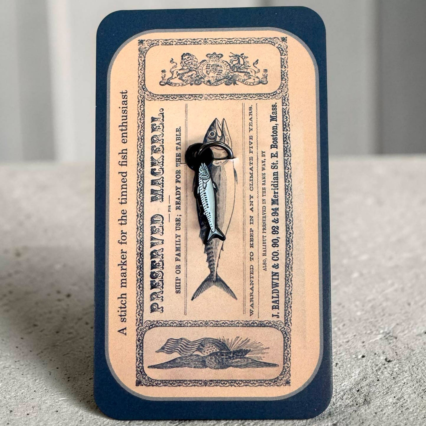 Marqueur de mailles amovible Firefly Notes modèle Mackerel (single)