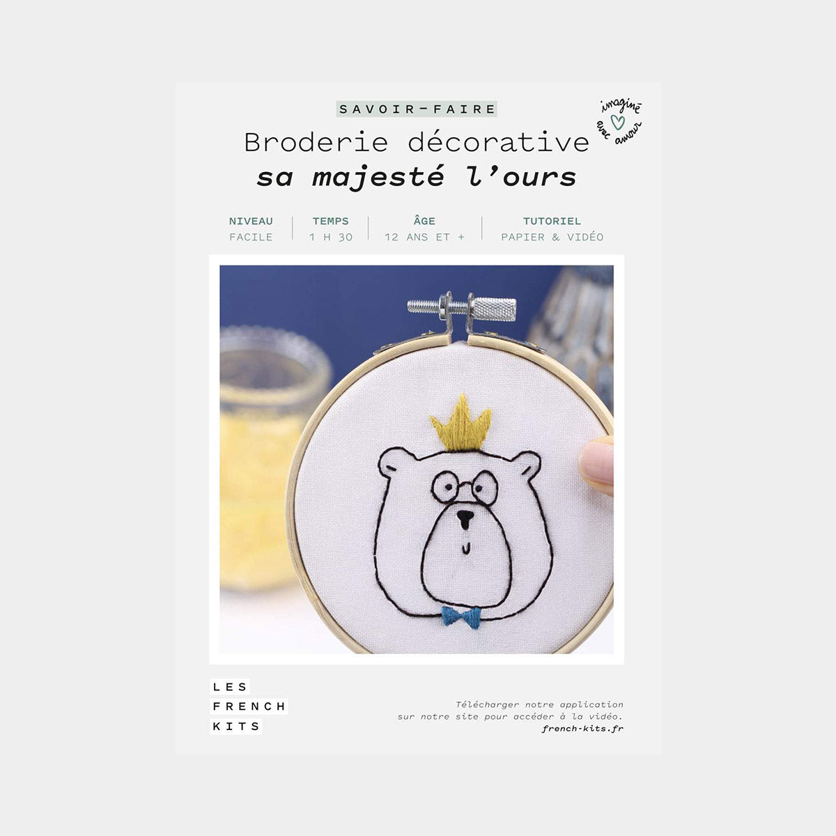 Kits de Broderie ou Macramé - Les French'Kits