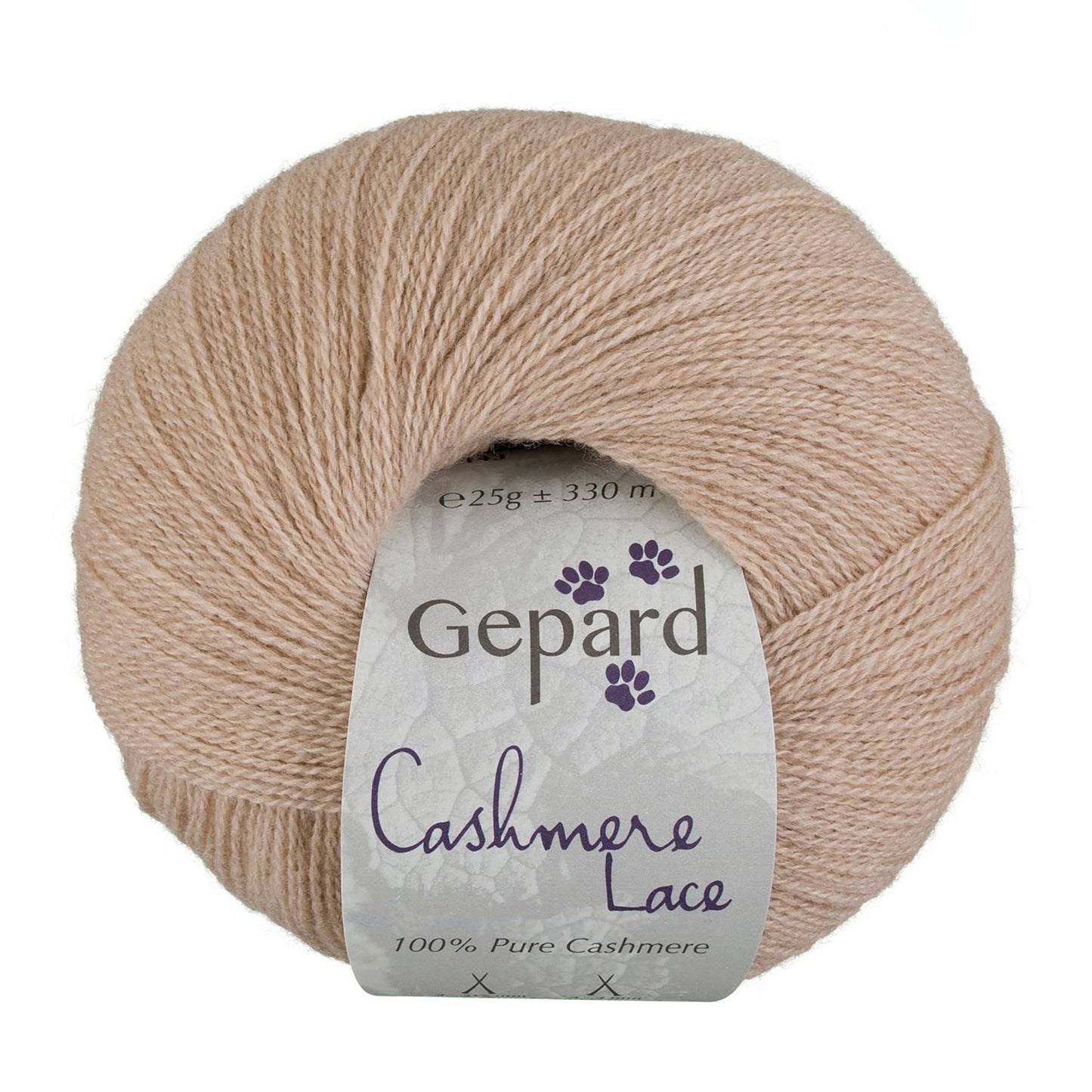 Cashmere Lace de Gepard Garn coloris 143 Soft Beige