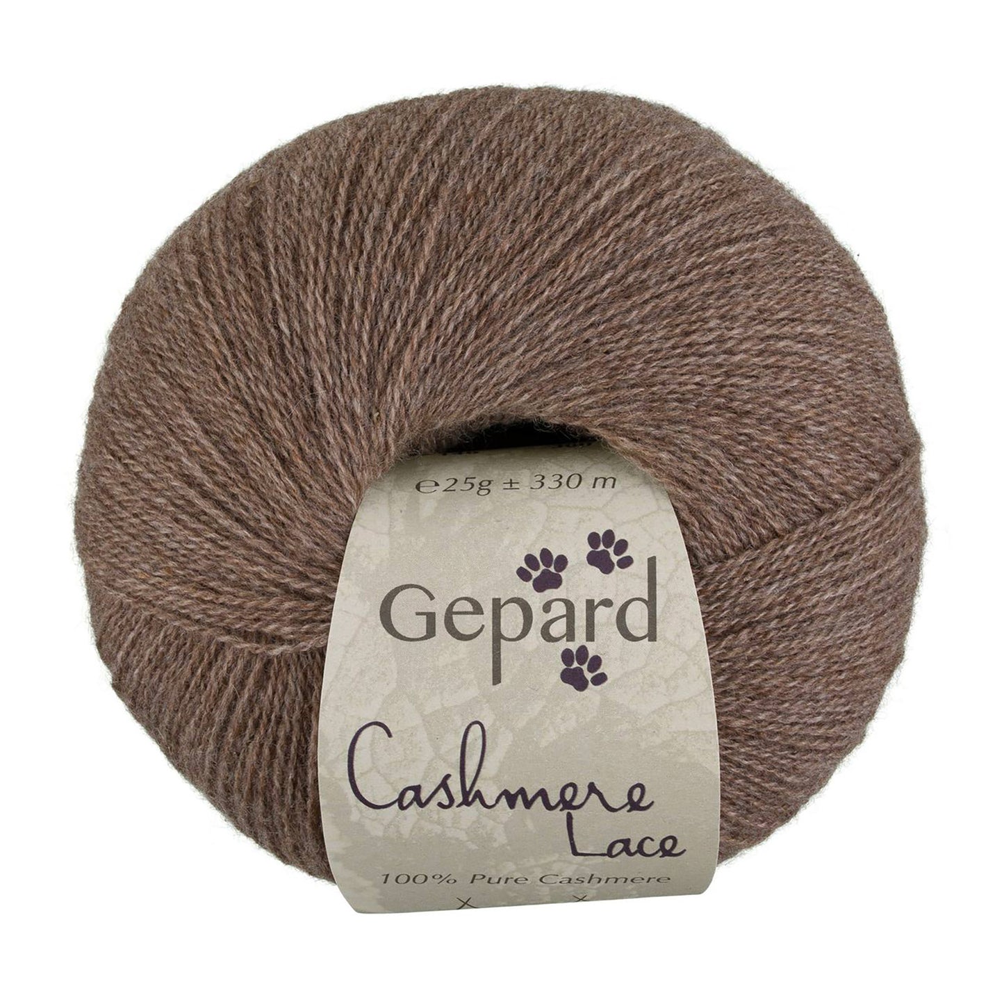 Cashmere Lace de Gepard Garn coloris 146 Noyer