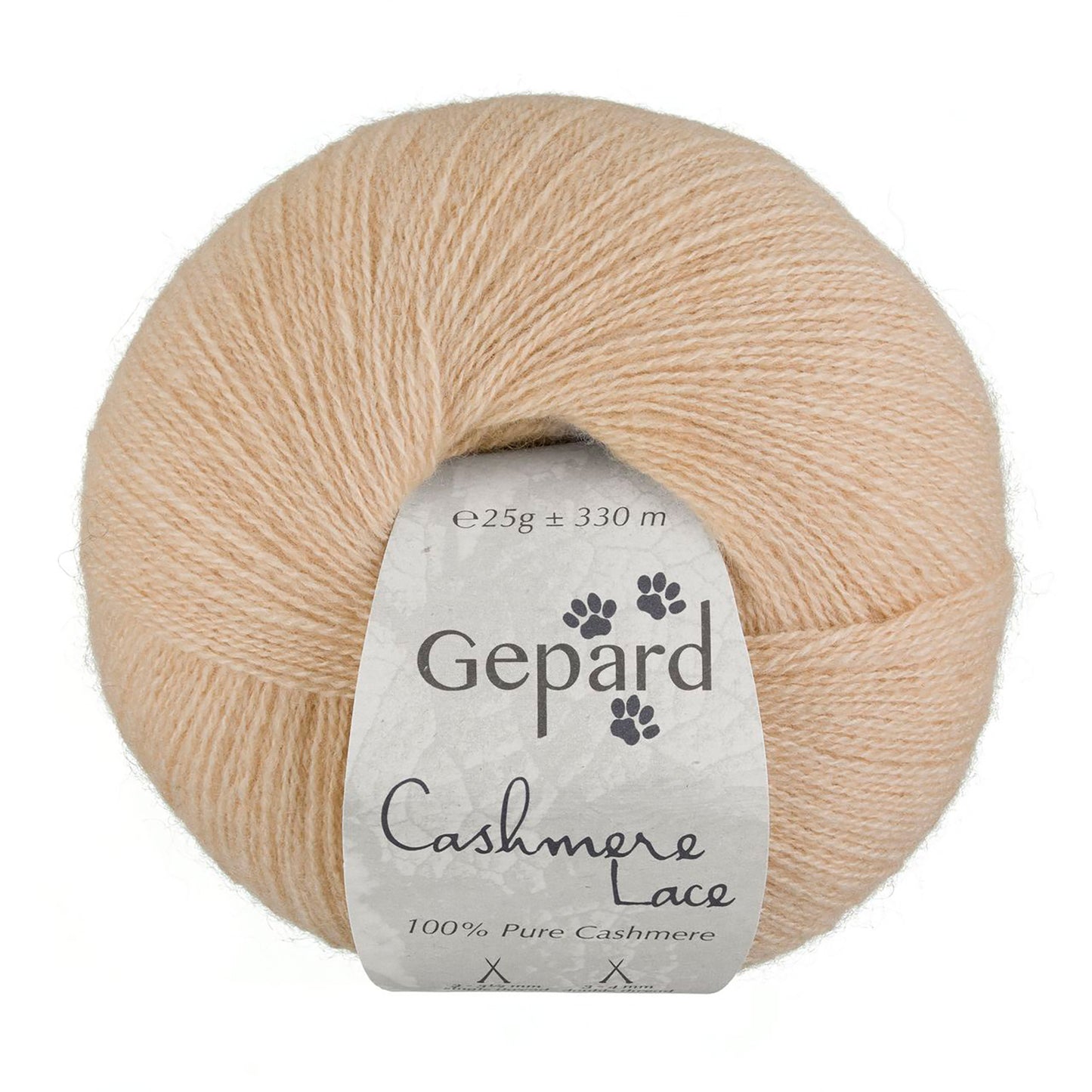 Cashmere Lace de Gepard Garn coloris 449 Soft Sand
