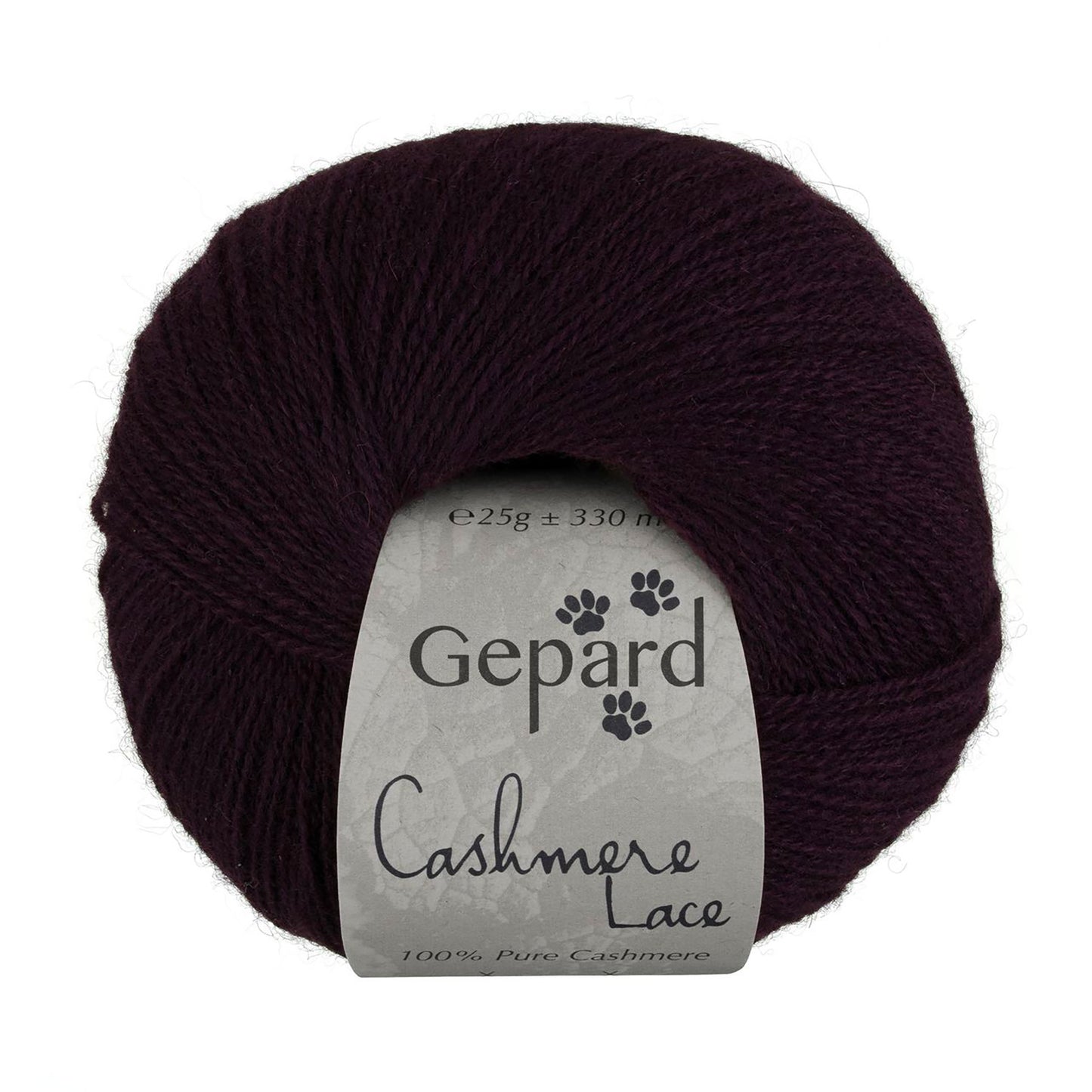 Cashmere Lace de Gepard Garn coloris 477 Blackberry Shade