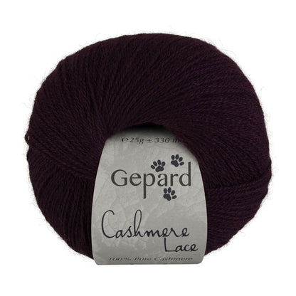 Cashmere Lace de Gepard Garn coloris 477 Blackberry Shade