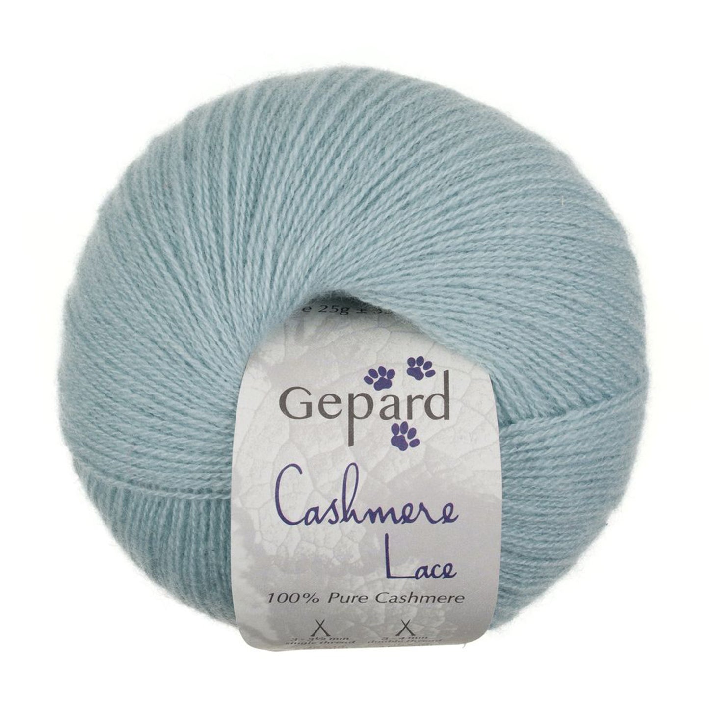 Cashmere Lace de Gepard Garn coloris 718 Ice Blue