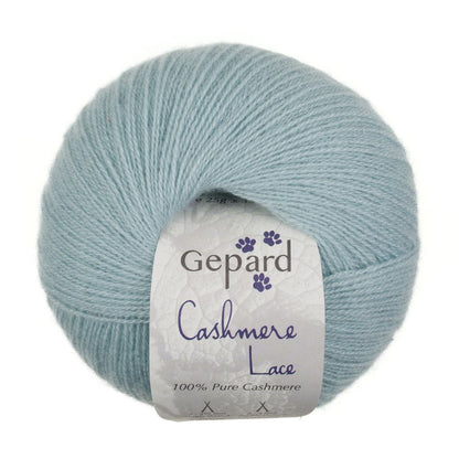 Cashmere Lace de Gepard Garn coloris 718 Ice Blue