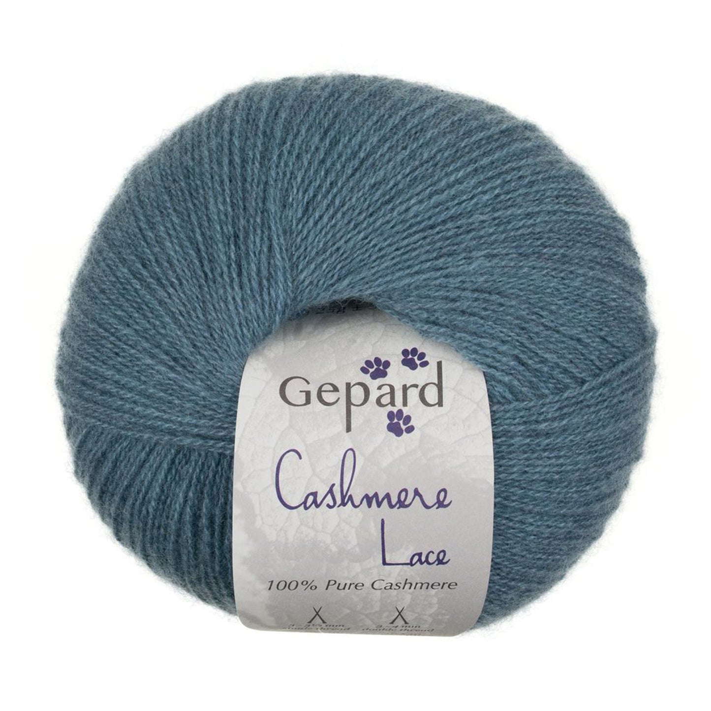 Cashmere Lace de Gepard Garn coloris 732 Slate Blue