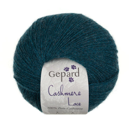 Cashmere Lace de Gepard Garn coloris 758 Petrol Blue