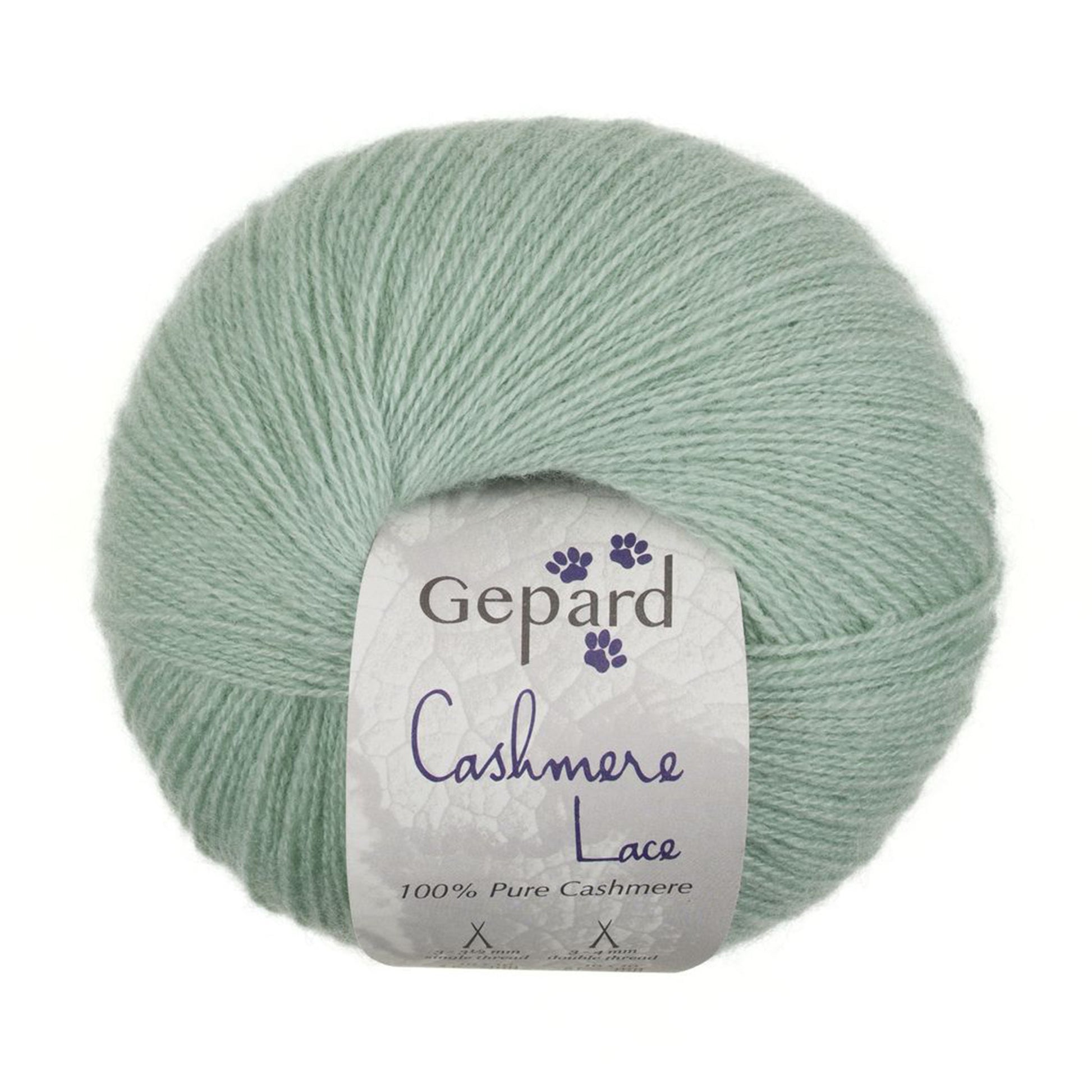 Cashmere Lace de Gepard Garn coloris 818 Pistacchio Ice Cream