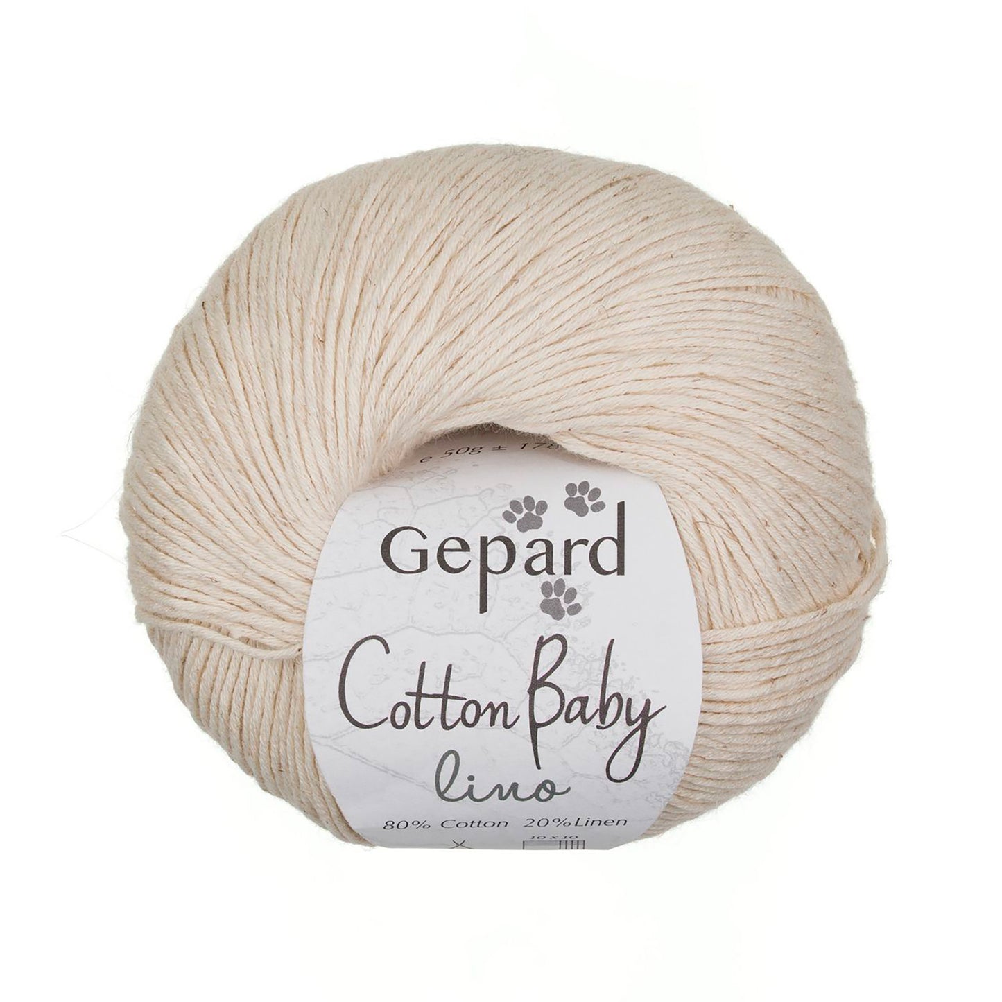 Cotton Baby Lino de Gepard Garn coloris 102 Natural