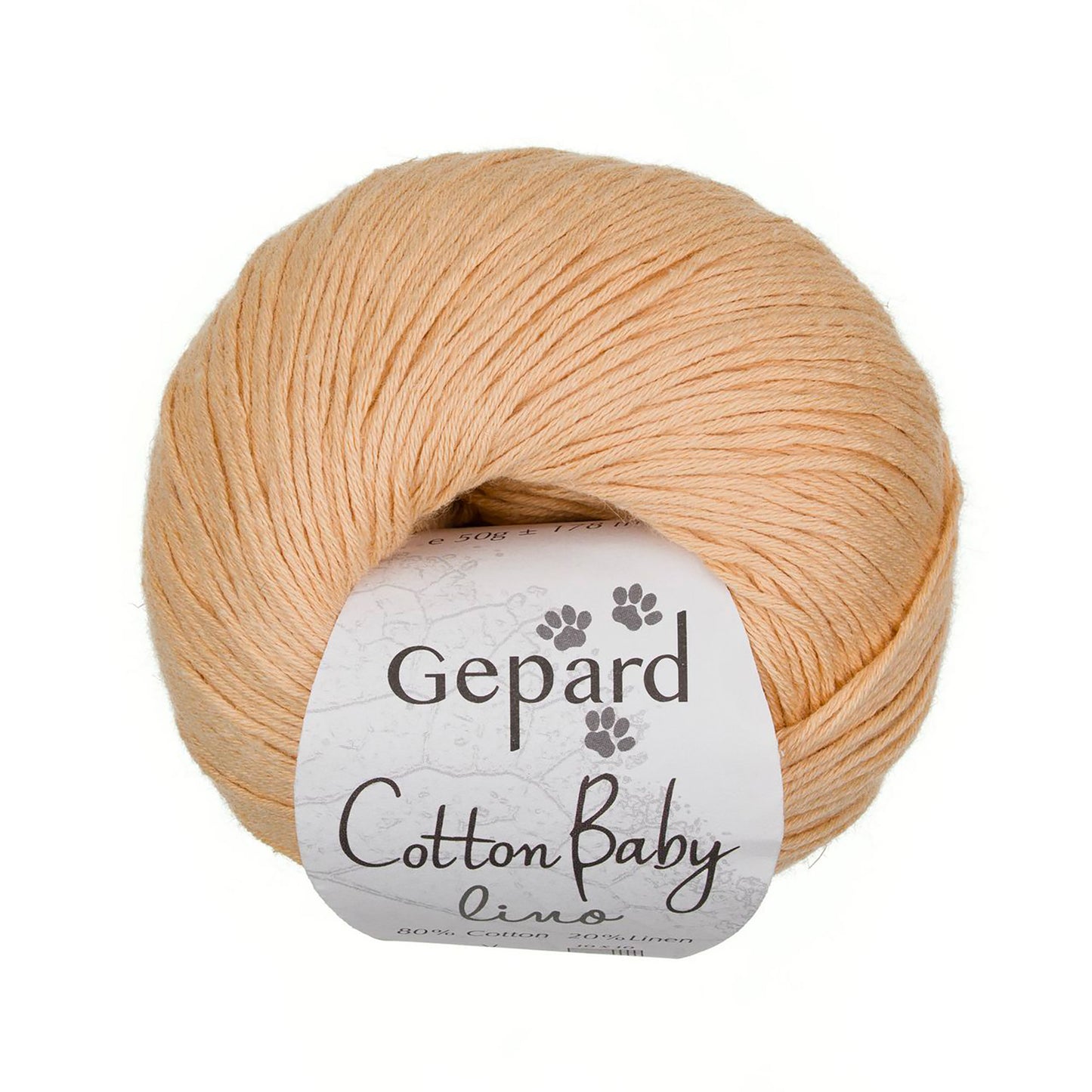 Cotton Baby Lino de Gepard Garn coloris 110 Majsgul