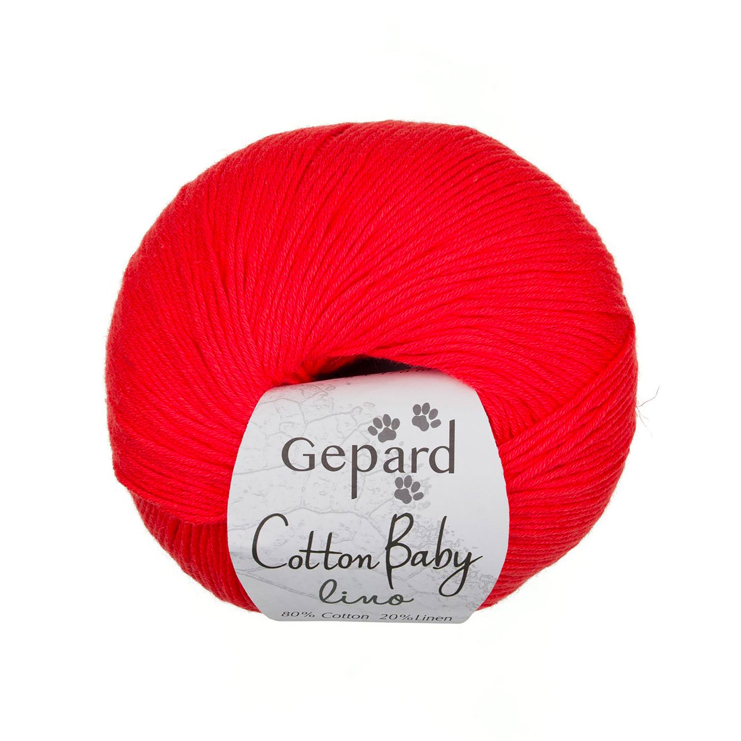 Cotton Baby Lino de Gepard Garn coloris 325 Red