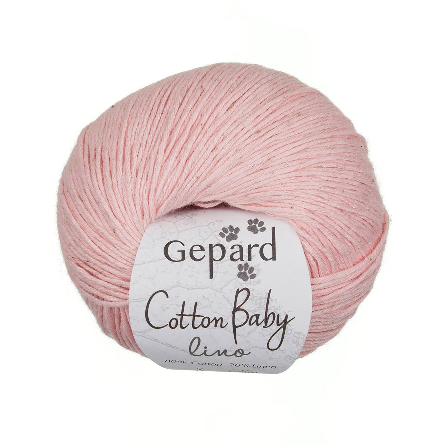Cotton Baby Lino de Gepard Garn coloris 407 Lys Rosa