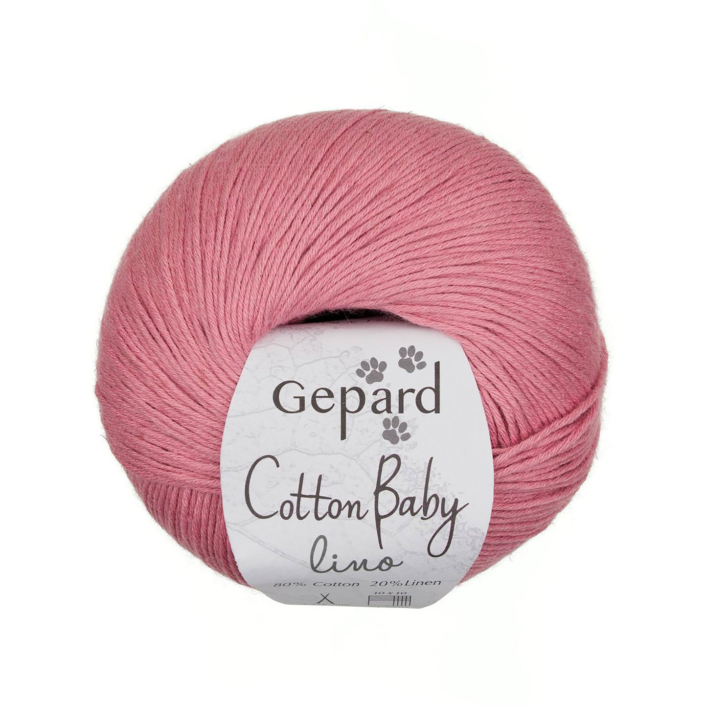 Cotton Baby Lino de Gepard Garn coloris 412 Sorbet