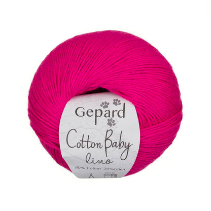 Cotton Baby Lino de Gepard Garn coloris 434 Candy