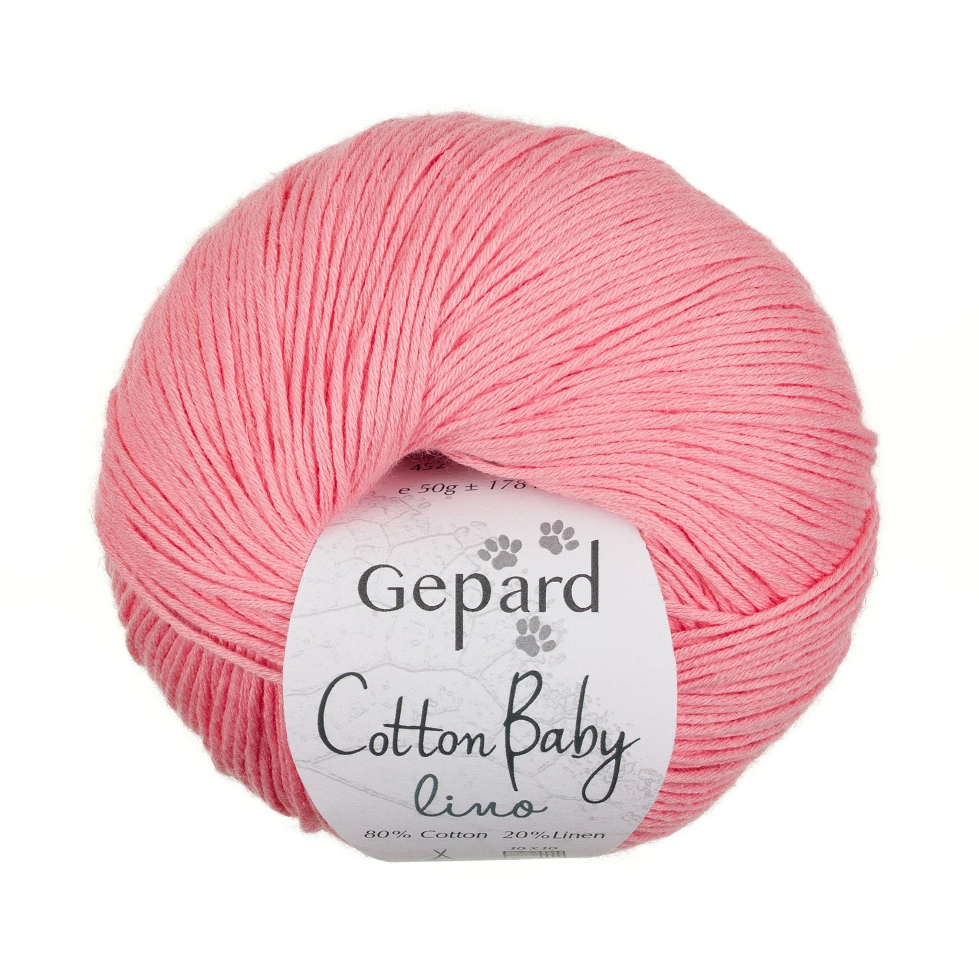 Cotton Baby Lino de Gepard Garn coloris 452 Peachy Cheeks