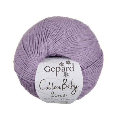 Cotton Baby Lino de Gepard Garn coloris 615 Lilac