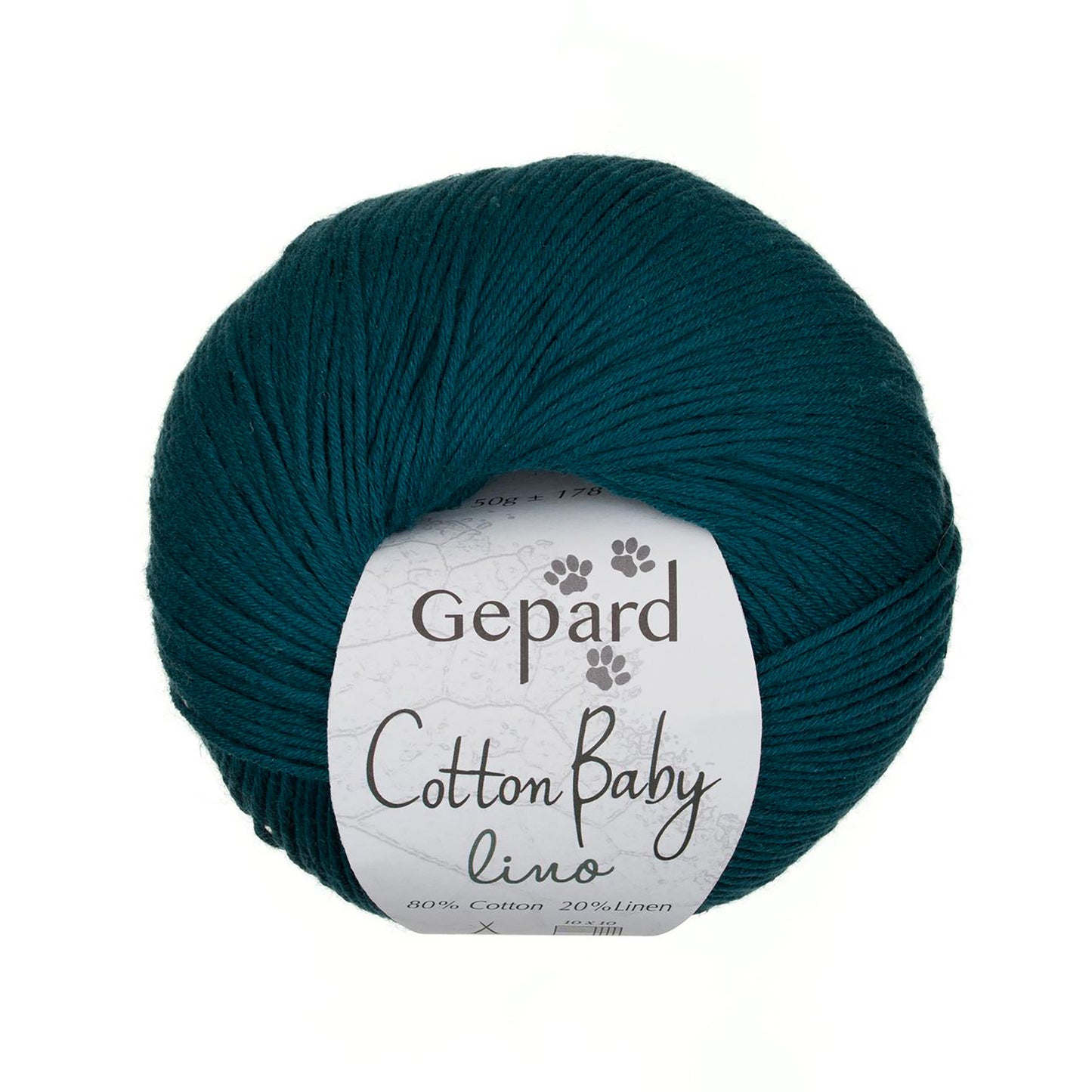 Cotton Baby Lino de Gepard Garn coloris 874 Night Green