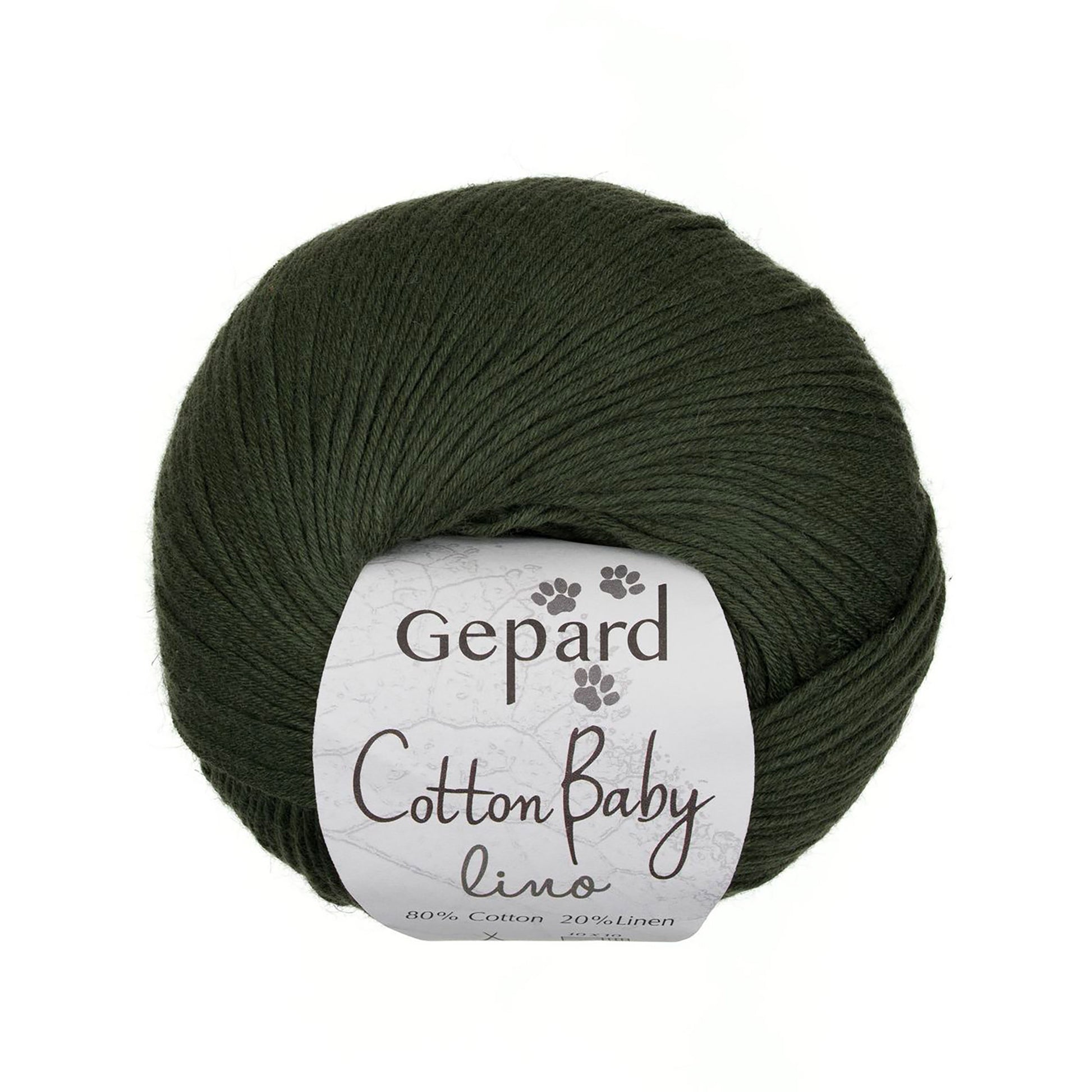 Cotton Baby Lino de Gepard Garn coloris 882 Army