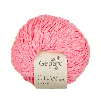 Pelote de Cotton Waves de Gepard Garn coloris 450 Peachy Cheeks