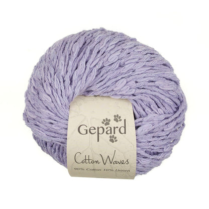 Pelote de Cotton Waves de Gepard Garn coloris 615 Lavender