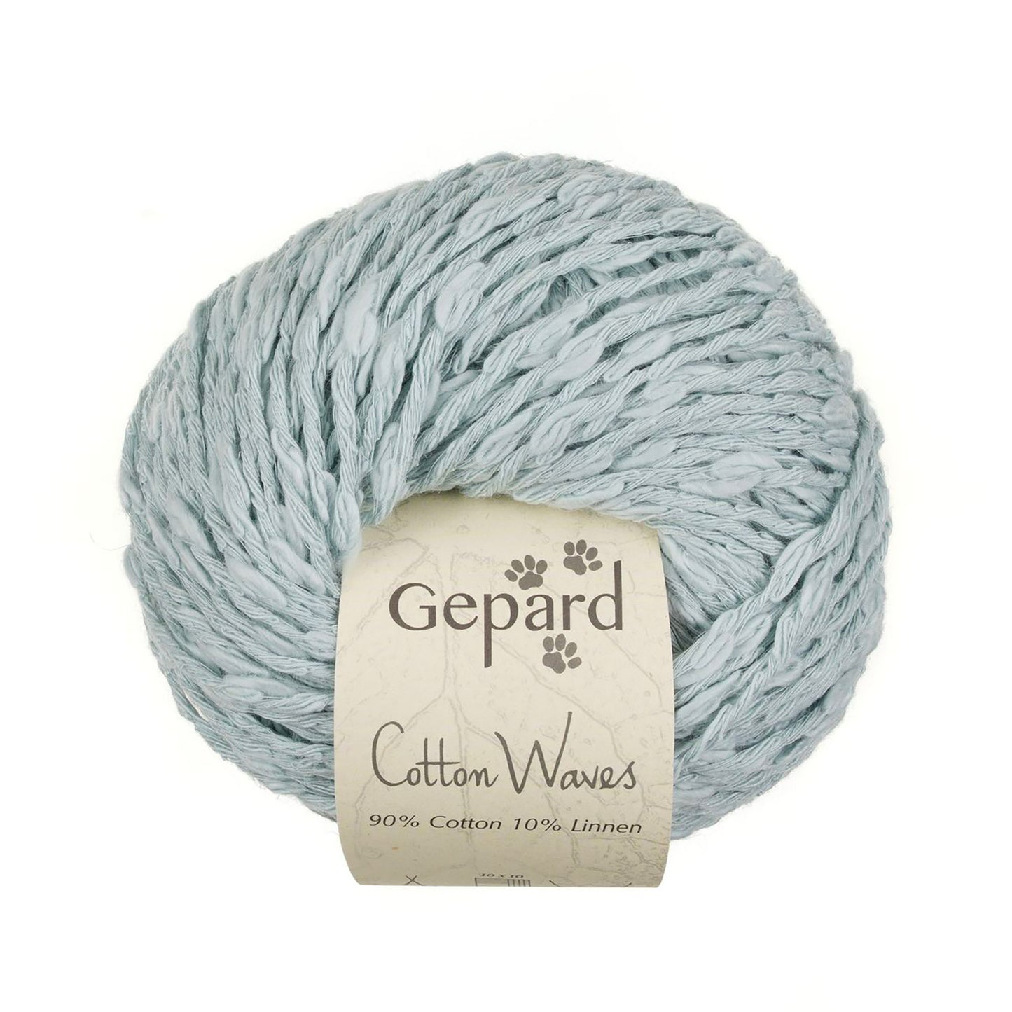 Pelote de Cotton Waves de Gepard Garn coloris 712 Soft Ice Blue