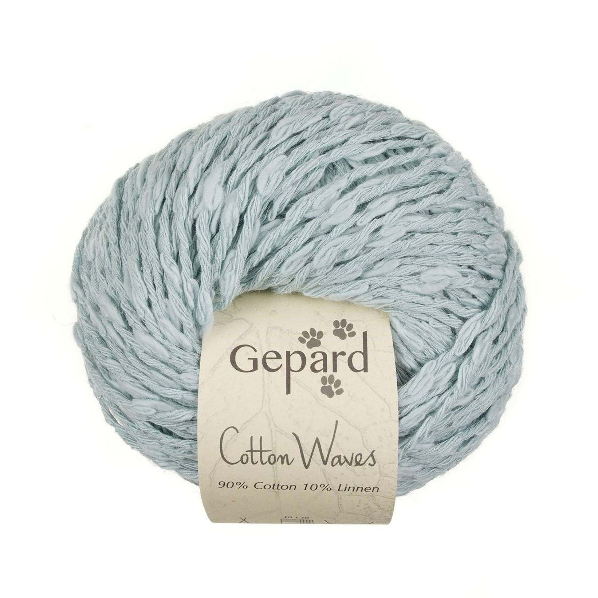 Pelote de Cotton Waves de Gepard Garn coloris 712 Soft Ice Blue