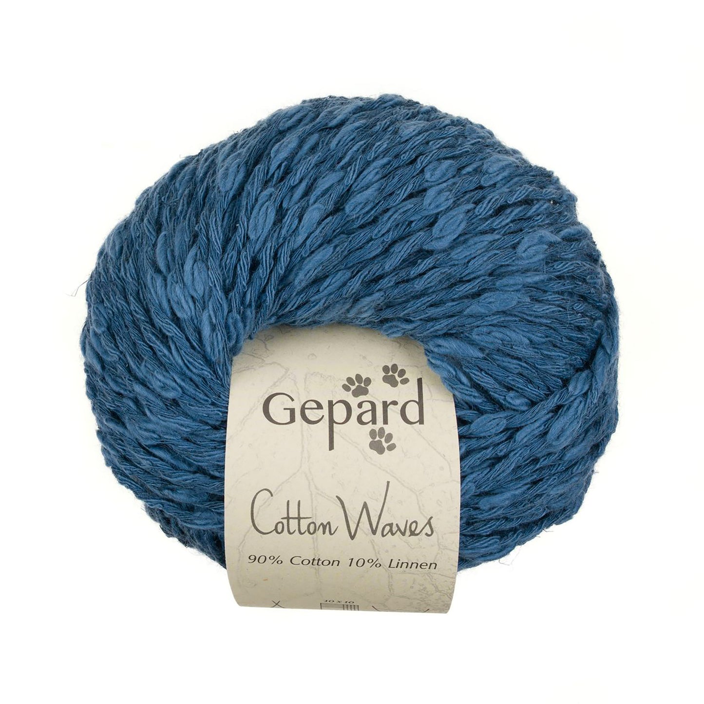 Pelote de Cotton Waves de Gepard Garn coloris 750 Denim Blue